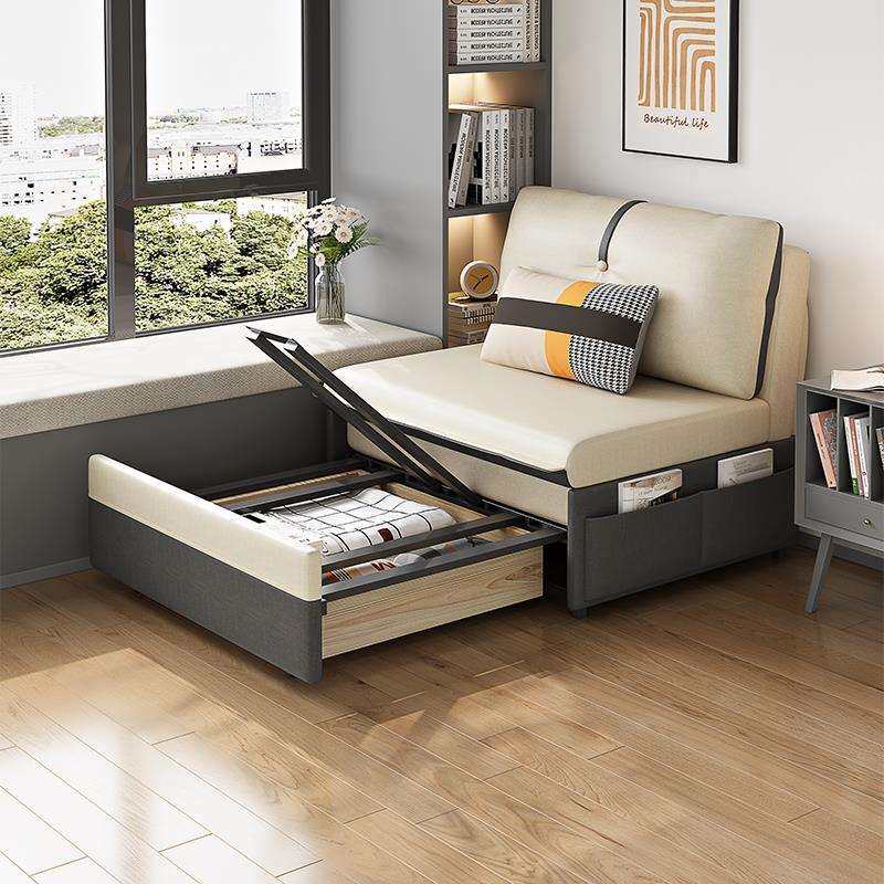 单人位60公分宽无扶手科技布多功能沙发床可折叠伸缩带实木储物箱,鲜花速递/花卉仿真/绿植园艺,割草机/草坪机,淘宝优惠券,粉丝福利购,淘宝优惠卷