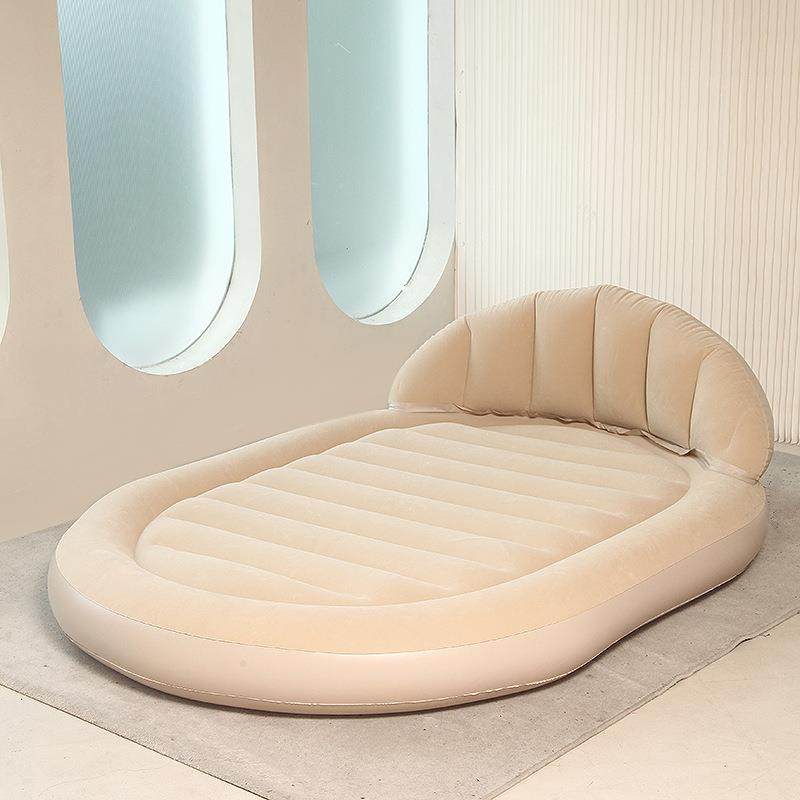 充气床垫加厚户外便携气垫床靠背单双人加厚植绒床野营家用