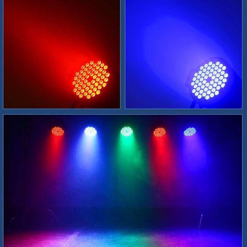 舞台灯54颗3w不防水帕灯户外婚庆演出灯大功率全彩三合一帕灯