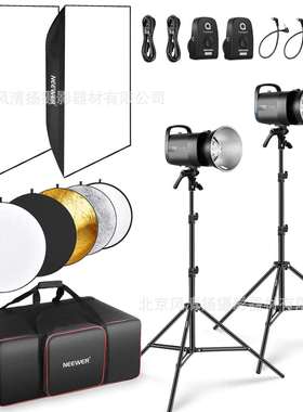 纽尔 S101-300W PRO Strobe Flash Light 影楼工作室闪光灯
