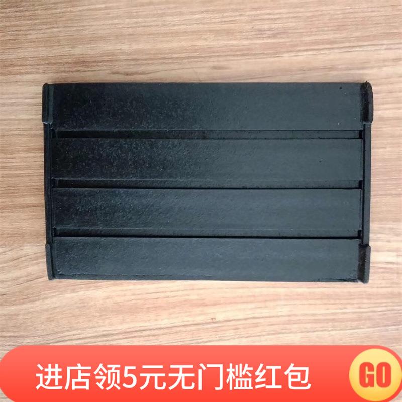 钢轨复合橡胶垫板耐磨减震橡胶垫板表面光滑平整复合橡胶垫板