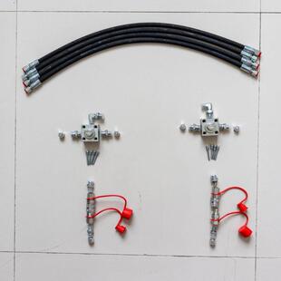 出口1.5吨挖掘机液压快速接头 straight connectors 液压油管