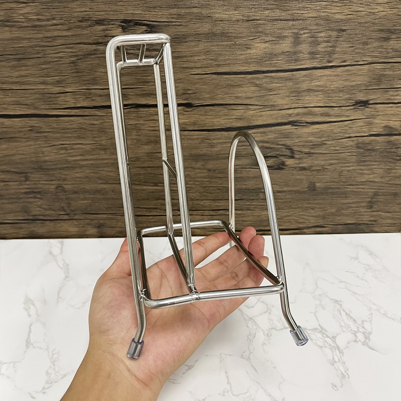 304不锈钢砧板架菜板架案板收纳架子厨房置物架加厚锅盖架子刀架