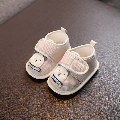 男宝宝学步鞋春秋款女婴儿鞋子软底室内布鞋11个月一岁婴幼儿家居
