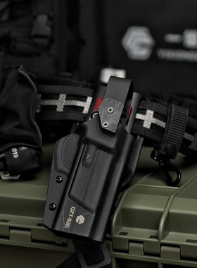 【一雄正装备】 92G下沉式拇指解锁枪套92改战术枪套比武教官