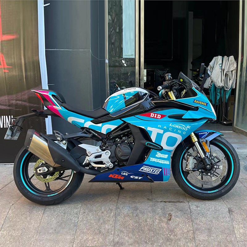 定制春风SR450贴花改装贴纸防水全车贴膜版画车身贴防刮贴纸拉花