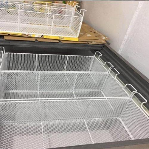 冰柜吊雪糕柜内置物筐专用收纳筐分隔栏筐冷藏家用收纳篮隔层架挂