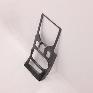 适用2018款斯巴鲁XV排挡框专用改装车身装饰件- ABS黑色碳纤纹