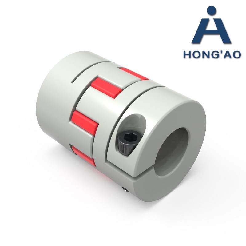 铝合金梅花联轴器双夹紧连轴器 滚珠丝杆数控机车床弹性星型节连