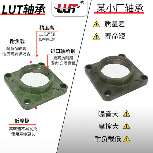 外球面单座子F204 F205 F206 F207 F208 F209 F210不带轴承