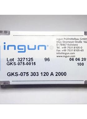 INGUN英钢探针/75mil杯型针/GKS075 303 120 A2000/每包100支包装