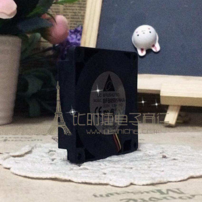 台达 50*10mm双滚珠 5CM鼓风机涡轮离心风扇 5V 0.36A BFB0505HHA