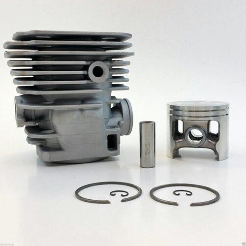 Husqvarna395胡斯华纳汽油锯56MM活塞气缸总成cylinder缸体套件