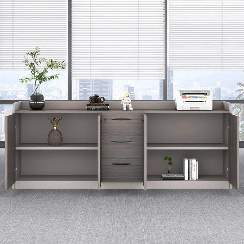 矮柜会议室茶水柜办公室办公柜子文件柜隔断柜带锁储物柜打印机柜