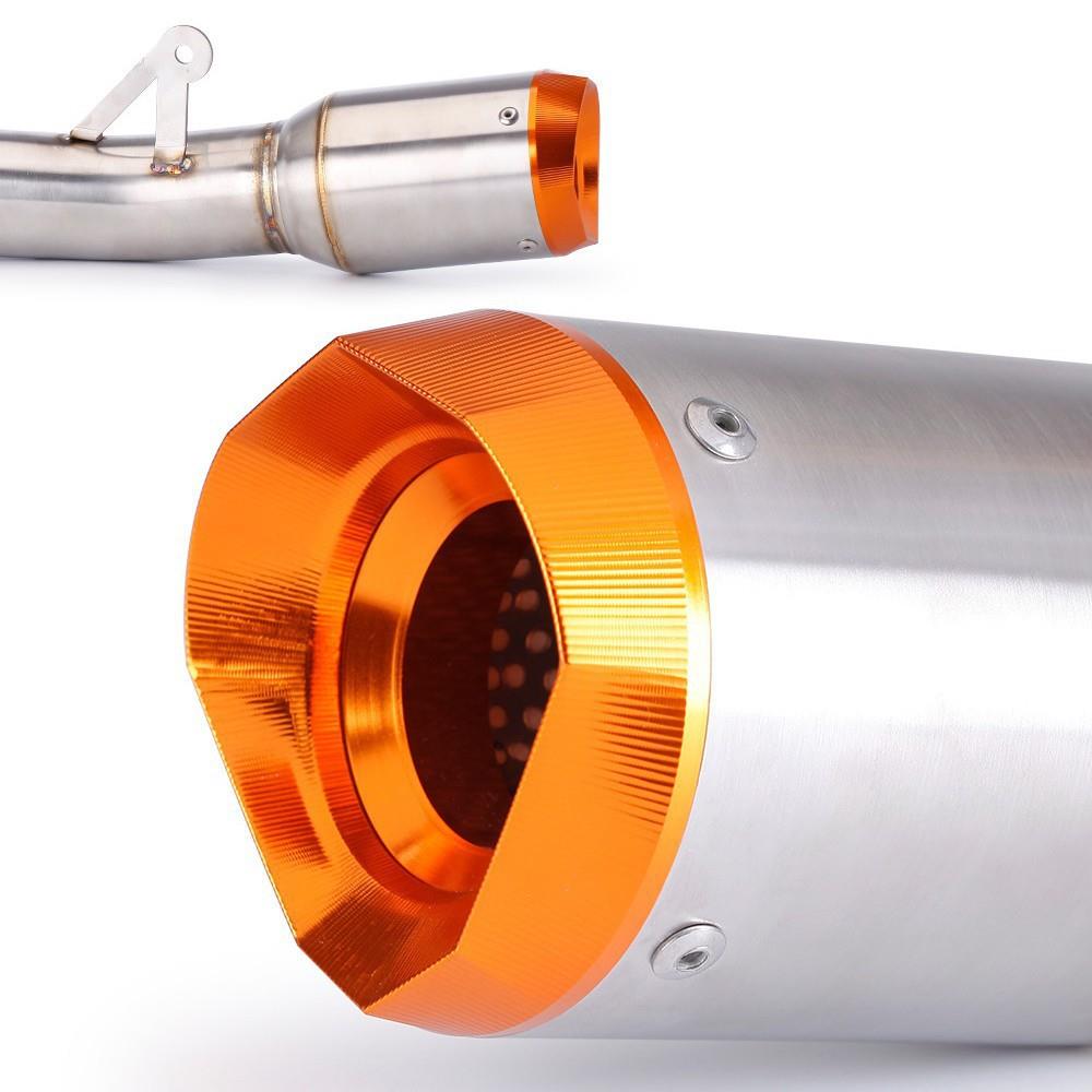 DUKE790 机车改装尾段排气管 DUKE 790 一体式AR橘盖尾段 - 阿里