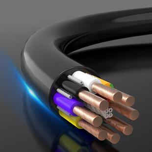拖链电缆TRVV 22G0.5MM高柔动力电线800W次无屏蔽机械设备电源线
