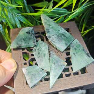 悦缅缘翡翠四会天光墟天然缅甸A货翡翠原料开口原石片料