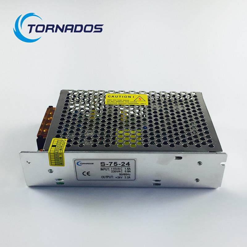 S-75W开关电源5V15A/12V6.3A/15V5A/24V3.2A机械设备直流电源