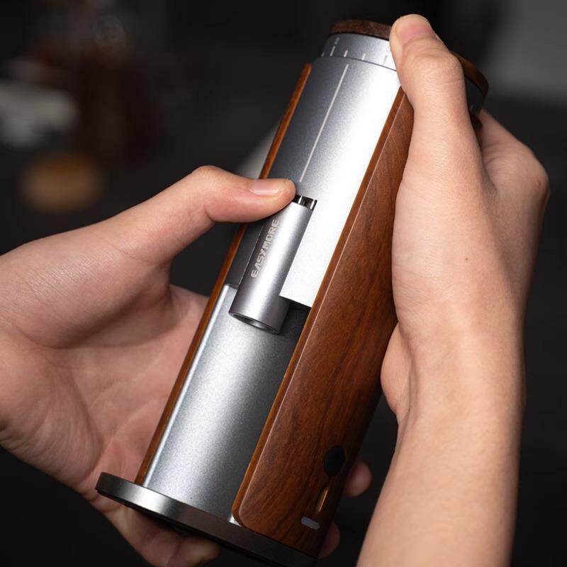 电动咖啡磨豆机商用研磨机铝合金意式磨粉机便携式小型家用磨豆机