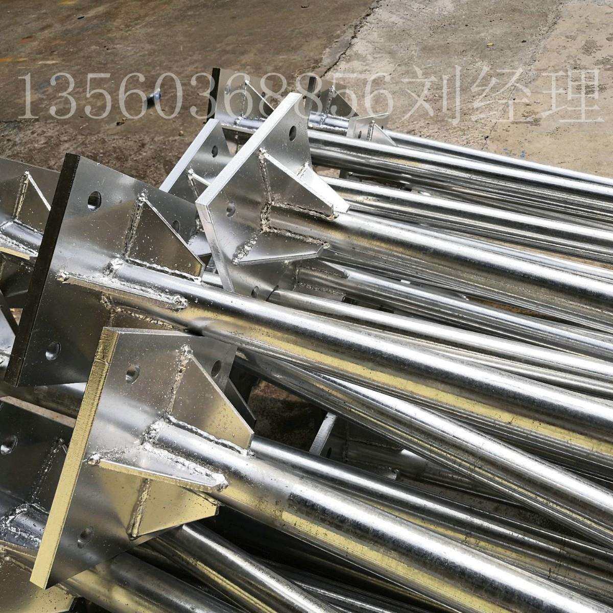 单悬臂式监控立杆 高速省道交通器材立杆