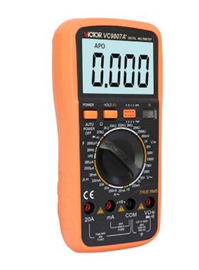 胜利VC9807A+四位半显示数字万用表 电容电导 数显多用表