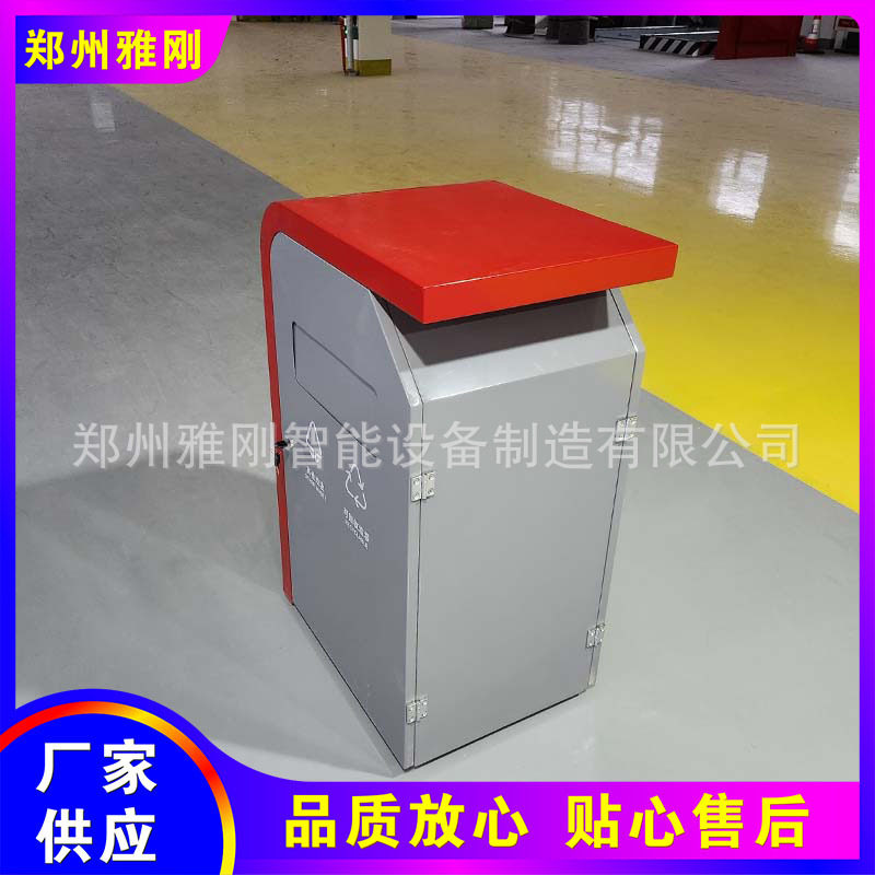 加油站多功能安全清洁综合服务台防污应急垃圾移动推车灯箱