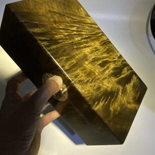 楠阴. 23金丝盒水波纹5沉木13首饰盒收纳盒美工8精艺珠宝