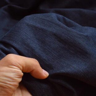 ！面料重涂层度牛仔中厚RTA放水洗超软土深买单宁客供其心耳O