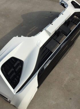款21前20漆0白色嘴总成脸带X7前捷途前保险杠/前护杠