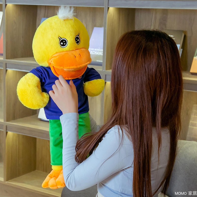 宝宝互动可张嘴手偶腹语玩具动物手套人物表演公仔幼儿园嘴巴能动