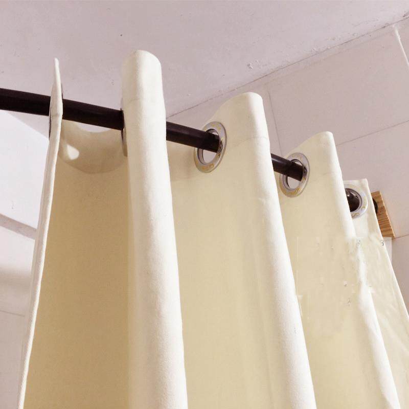半圆形浴帘杆弧形转角L扇形打孔免打孔浴间试衣间浴杆浴室窗帘杆