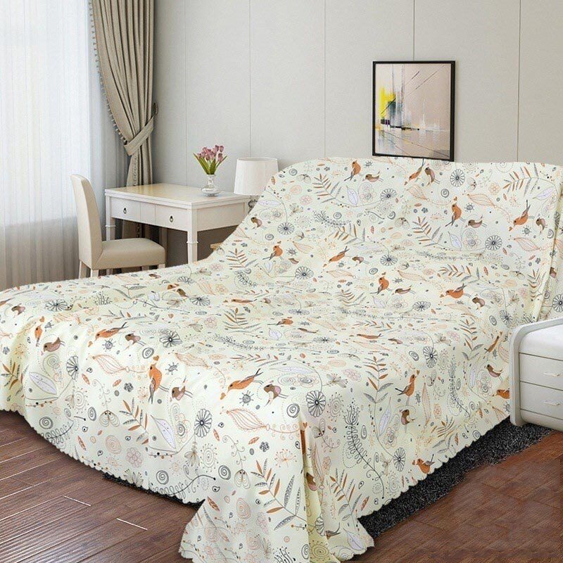 家俱盖布床膜遮布沙发床罩防尘大盖巾家电大扫除家用遮盖搬家出差,居家布艺,万能盖巾,淘宝优惠券,粉丝福利购,淘宝优惠卷