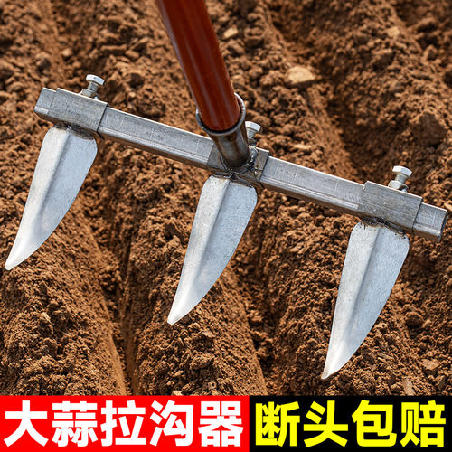 大蒜拉沟搂子农用耙子种