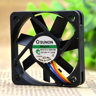 TAIJUN MF50101V1-Q030-S99 5010 12V 1.50W 5厘米四线PWM风扇