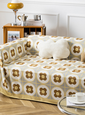 沙发毯盖布沙发套防猫抓沙发套罩全包全盖沙发S罩毯沙发盖布懒人