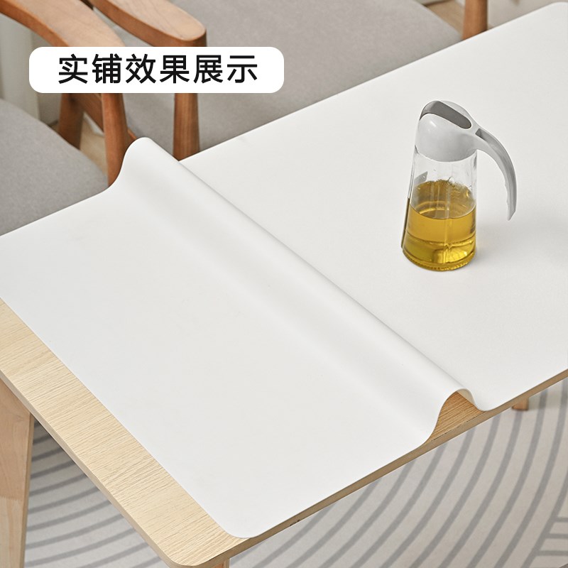 乐沃纯硅胶餐桌垫耐高温防烫隔热垫防水防油桌布茶几台面保护垫子