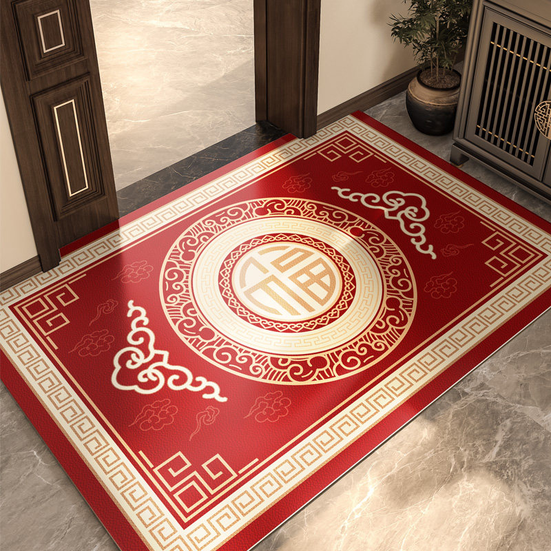入户门地垫中式耐脏免洗pvc门口脚垫家用进门防滑可裁剪玄关地毯,居家布艺,入户地垫,淘宝优惠券,粉丝福利购,淘宝优惠卷