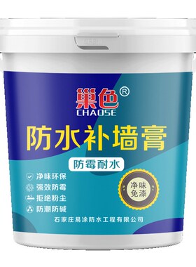 【下单立减50】防水防潮免漆补墙膏墙面修补白色腻子膏_yp