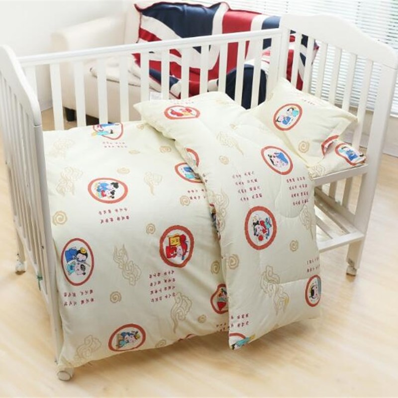国学被子 幼儿园三件套 六件套 儿童床上用品全棉宝宝被褥新款