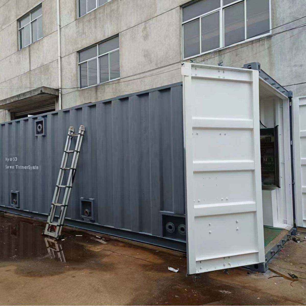 100T50T集装箱式工业水处理超滤膜设备集装箱一体化污水处理设备