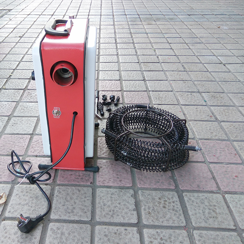 室外管道疏通下水道疏通工具 小型管道疏通 物业污水管道疏通机