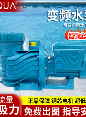 AQUA爱克游泳池变频循环水泵AVP型浴池温泉景观鱼池吸污过滤水泵