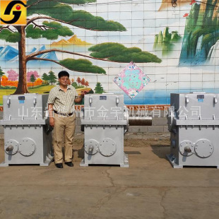 钢厂用A450单级二次包络蜗轮蜗杆减速机德州金宇