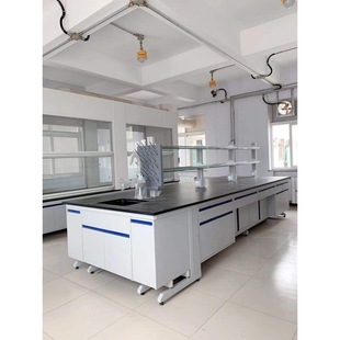 实木货架钢木实验室工作台试验台实验桌边台操作台实验室专用