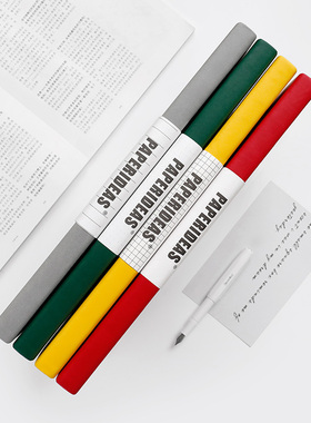 A4手帐本绑带本大笔记本文具16K大本子加厚大码方格本文艺清新