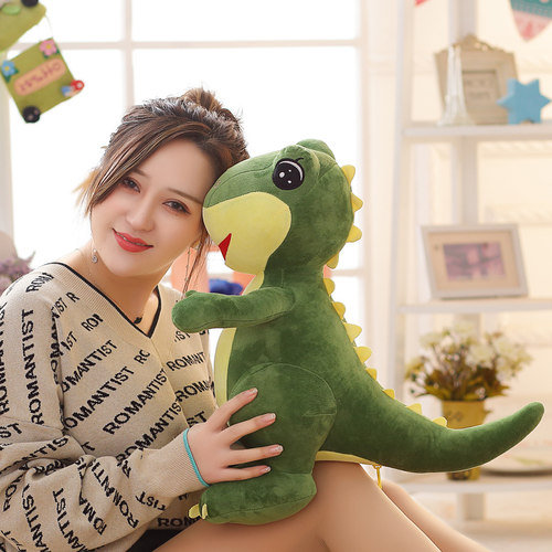 恐龙毛绒玩具网红可爱布娃娃公仔抱着睡觉抱枕床上儿童玩偶男孩