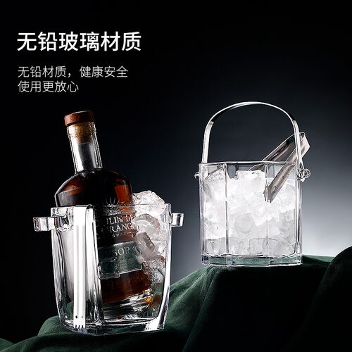 加厚玻璃a冰桶保温红酒啤酒冰桶KTV酒吧大小号小冰块桶香槟桶冰镇