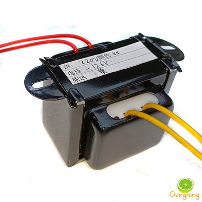 21W 全屏蔽胆机灯丝牛变压器 输出12.6V 烤漆黑色壳 ZL573008