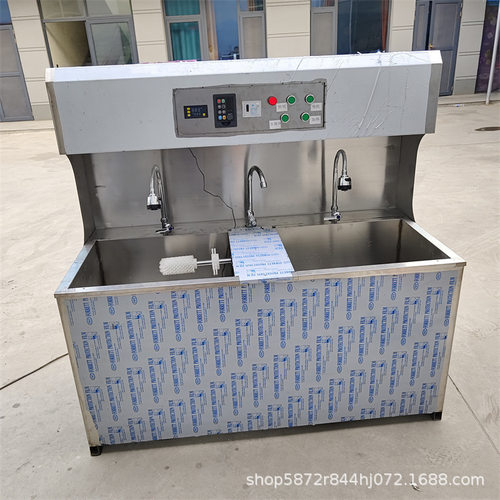 手搓式洗鞋机单槽双槽商用洗鞋店擦鞋机半自动洗鞋机刷鞋机包教程
