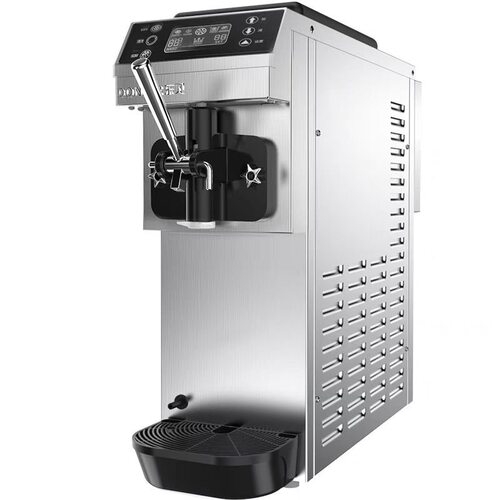 厂家直销冰淇淋机CKX60-A19商用全自动软质冰激淋机台式甜筒机器